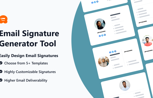 Introducing Email Signature Generator – Designing Professional Email Signatures Made Easy