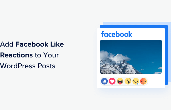 How to Add Facebook Like Reactions to Your WordPress Posts