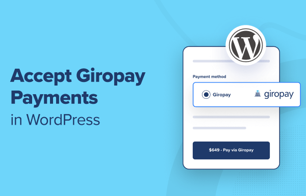 How to Accept Giropay Payments in WordPress (The Easy Way)