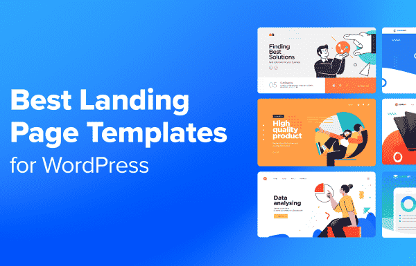 60 Best Landing Page Templates for WordPress (2024)