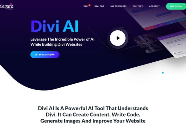 How to Use Divi’s AI Website Builder (Guide)