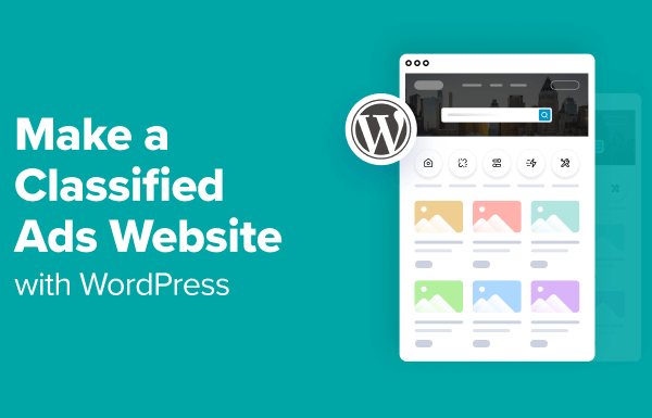 How to Make a Classified Ads Website with WordPress (Step by Step)