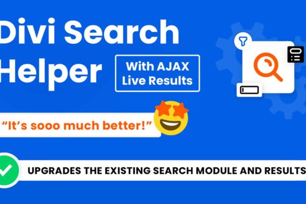 Divi Product Highlight: Divi Search Helper