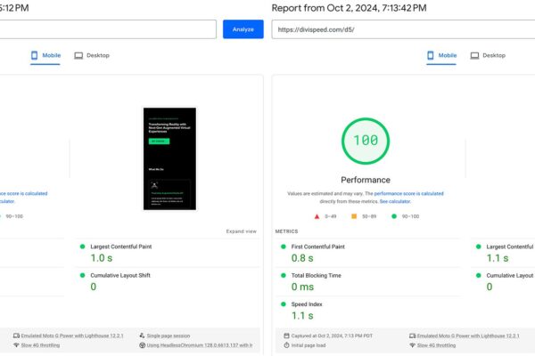 How Fast Is Divi 5? Testing Front End Page Speed (3 Real Examples)