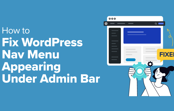 How to Fix WordPress Nav Menu Appearing Under Admin Bar